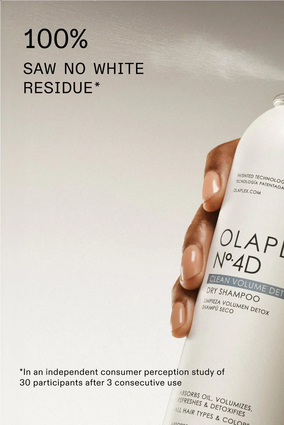 Nº.4D CLEAN VOLUME DETOX DRY SHAMPOO - TRAVEL SIZE - Image 3